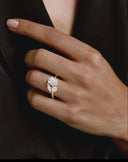 Astra Oval Three Stone Lab Grown Diamond Ring