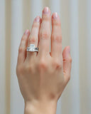 Titan Radiant Wide Shank Solitaire Lab Grown Diamond Ring