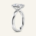 Titan Radiant Wide Shank Solitaire Lab Grown Diamond Ring