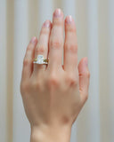 Titan Radiant Wide Shank Solitaire Lab Grown Diamond Ring