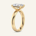 Titan Radiant Wide Shank Solitaire Lab Grown Diamond Ring