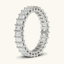 Iris Emerald Eternity Lab Diamond Ring (2 ctw)