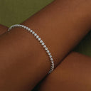 Jude Round Tennis Lab Diamond Bracelet (1 ctw)