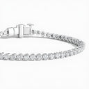 Jude Round Tennis Lab Diamond Bracelet (1 ctw)