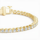 Jude Round Tennis Lab Diamond Bracelet (3 ctw)