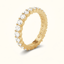 Mae Round Eternity 2.5mm Lab Diamond Ring (1.4 ctw)