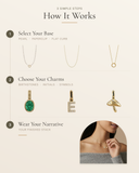 Design Your Own: Gold Charm Necklace