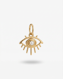 PROTECTIVE EVIL EYE PEARL CHARM