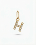 LETTER 'H' PAVÉ LAB GROWN DIAMOND CHARM