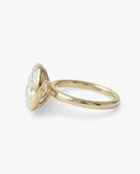 Remi Oval Bezel Solitaire Diamond Ring