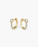 Vesper Lab Diamond Huggie Earrings