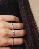 Cleo Birthstone Eternity Diamond Ring
