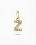 LETTER 'Z' PAVÉ LAB GROWN DIAMOND CHARM
