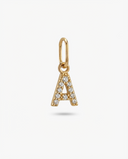 LETTER 'A' PAVÉ LAB GROWN DIAMOND CHARM