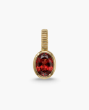 ASTER JANUARY LAB GROWN GARNET CHARM