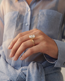 Aura Radiant Hidden Halo Solitaire Diamond Ring