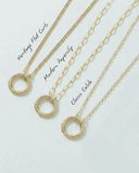 CLASSIC CABLE CHAIN CONNECTOR NECKLACE