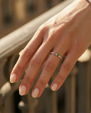 Cleo Birthstone Eternity 1.3mm Diamond Ring