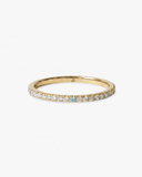 Cleo Birthstone Eternity 1.3mm Diamond Ring