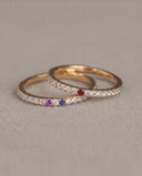 Cleo Birthstone Eternity Diamond Ring