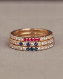 Cleo Birthstone Eternity Diamond Ring