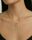 SPARKLING FAITH PAVÉ LAB GROWN DIAMOND CROSS CHARM