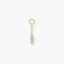 TRIPLE CASCADE LAB GROWN DIAMOND EARRING CHARM