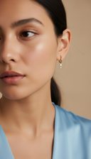 DUET ROUND LAB GROWN DIAMOND EARRING CHARM