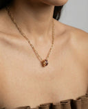 Ellis January Garnet Charm