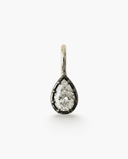NOIR PEAR LAB GROWN DIAMOND CHARM PENDANT