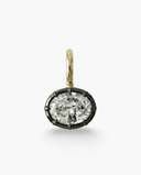 NOIR OVAL LAB GROWN DIAMOND CHARM PENDANT