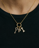 KEY TO MY HEART PAVÉ LAB GROWN DIAMOND CHARM