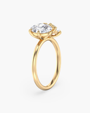 Astra Oval Three Stone Lab Grown Diamond Ring