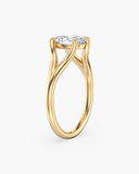 Esme Elongated Cushion Split Shank Diamond Ring