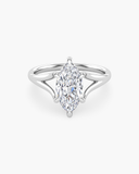 Esme Marquise Split Shank Diamond Ring