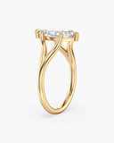 Esme Marquise Split Shank Diamond Ring