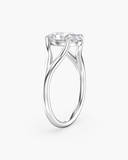 Esme Oval Split Shank Diamond Ring