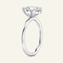 June Pear Classic Solitaire Lab Grown Diamond Ring
