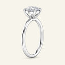 June Round Classic Solitaire Lab Grown Diamond Ring