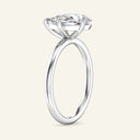 June Tilted Pear Classic Solitaire Lab Grown Diamond Ring