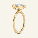 Remi Oval Bezel Solitaire Lab Grown Diamond Ring