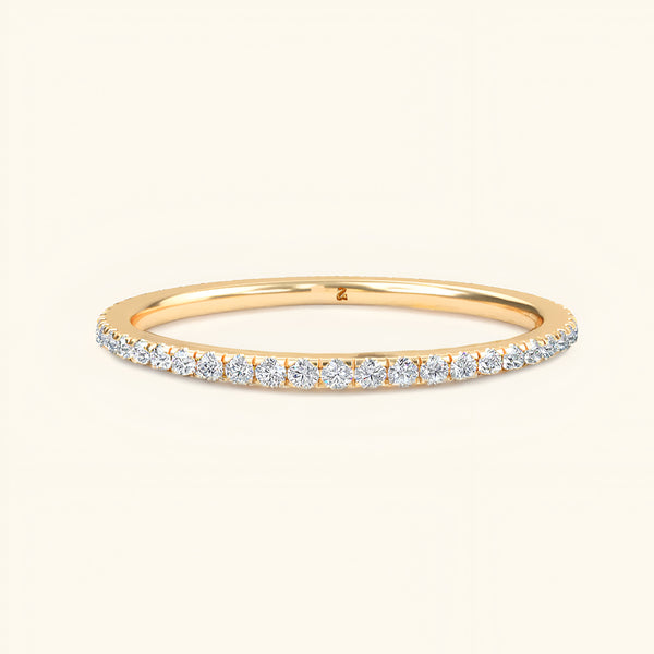 Cleo Eternity 1.3mm Lab Diamond Ring