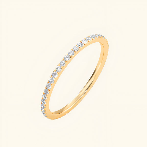 Cleo Eternity 1.3mm Lab Diamond Ring