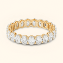 Elen Oval Eternity Lab Diamond Ring (2 ctw)