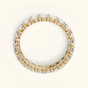 Elen Oval Eternity Lab Diamond Ring (2 ctw)