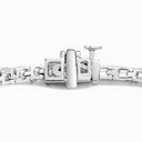 Ellis Round and Emerald Tennis Lab Diamond Bracelet