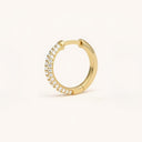 Joie Lab Diamond Tube Huggie Hoop Earrings