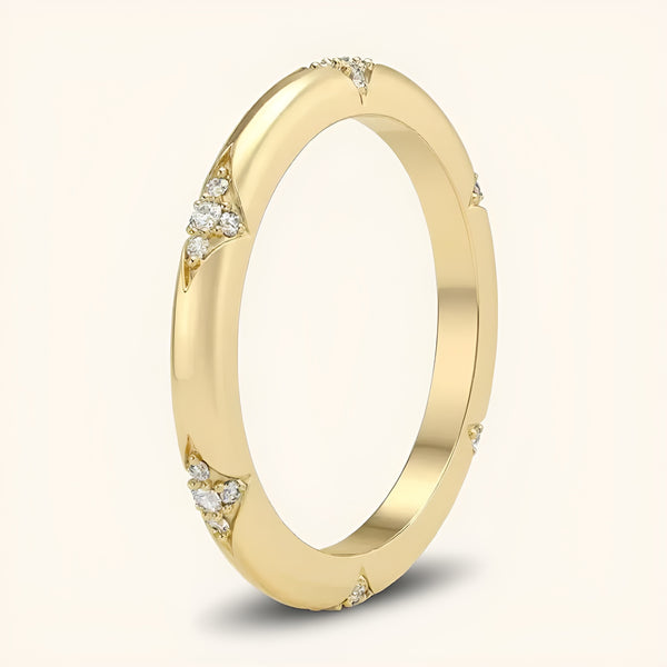 Cedar 2mm Lab Diamond Ring