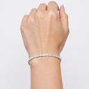 Parker Emerald Tennis Lab Diamond Bracelet (5 ctw)