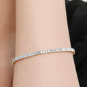 Parker Emerald Tennis Lab Diamond Bracelet (5 ctw)